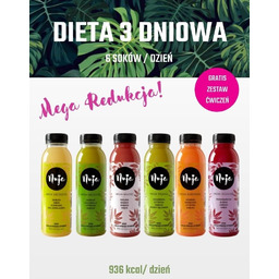 Dieta sokowa oczyszczająca organizm 3-dniowa
