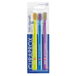 Curaprox szczoteczka Compact ultra miękka CS5460 TRZYPAK