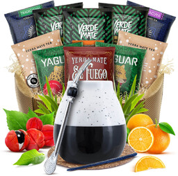 Zestaw Yerba Mate + Tykwa I Bombilla 10X50G
