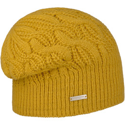 Czapka Beanie Landesta Headsock by Seeberger, żółty, One