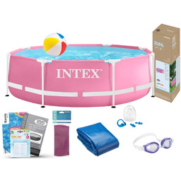 Basen Intex 244x76 Ogrodowy Stelażowy 28290 9w1