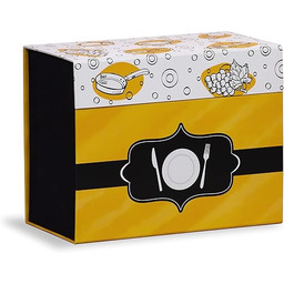 Mareli Pudełko z książkami kucharskimi z 60 ilustrowanymi