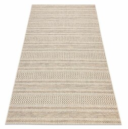 Dywan SZNURKOWY SIZAL BOHO 46209651 Pasy beż 160x230