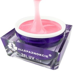 Żel budujący samopoziomujący Perfect French Bubblegum Allepaznokcie 50g