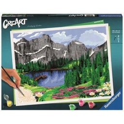 Ravensburger Creart Malowanka Dolomity