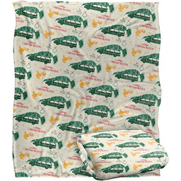 Świąteczne wakacje jedwabisty w dotyku super miękki koc