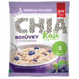 Kaszka Owsiana z Borówką i Chia (65g) Kremowa