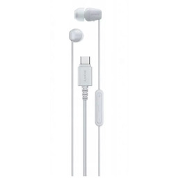 Słuchawki Dokanałowe Sony IER-EX15C Biały 4548736170599
