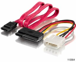 equip SATA Strom-/przewód danych 0,15m/0,5m