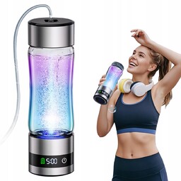 3W1 Butelka Wodorowa 420ML Z Generatorem Wodoru Spe