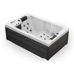 Wanna ogrodowa z hydromasażem Aquess Ellora 1201 2-osobowa