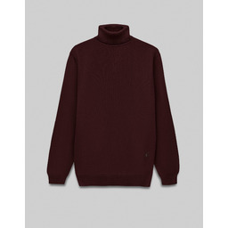 Sweter męski goriano golf bordowy