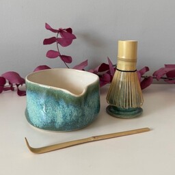 Pakamera Zestaw do matcha (matchawan + stojak)