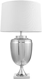 LAMPA NOCNA BIAŁO-SREBRNA OLIMPIA