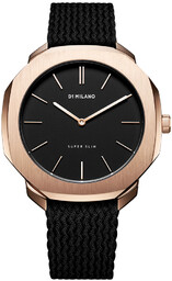 Zegarek D1 MILANO SSPL02. Kwarcowy, Kolor czarny. Unisex.