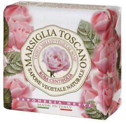 Marsiglia Toscano Rosa - mydło w kostce Róża