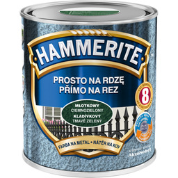Farba Prosto Na Rdzę Ciemnozielony Młotkowy 2,5 l