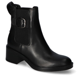 Botki Tamaris 1-25307-45/003 Czarne lico