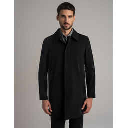 płaszcz credaro czarny