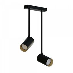 Mono Long Black-Gold Ii - Nowodvorski - lampa