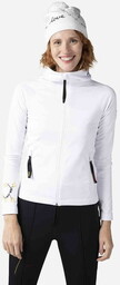 Bluza Rossignol Jcc Damska Climi Z Kapturem Biała