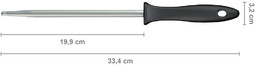 Ostrzałka stalowa 20cm Essential