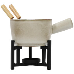 Home Styling Collection Zestaw do fondue serowego, rondelek