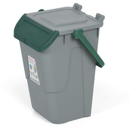 Plastikowy kosz do segregacji odpadów ECOLOGY II, 35