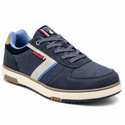 Męskie Sneakersy Granatowe Casual Sportowe 41