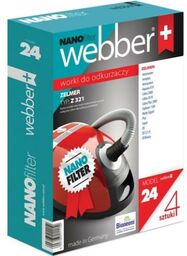 Webber 24 Nano Zelmer 321 4szt. Worek
