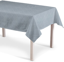 Obrus prostokątny, szaro-srebrne romby, Sunny