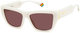 Okulary POLAROID PLD6210SXVK6. Okulary przeciwsłoneczne, Kolor biały. Kobieta.