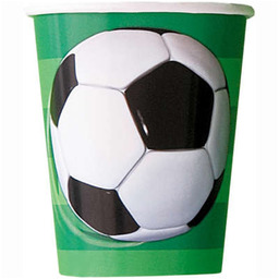 Kubeczki Piłka - 266 ml - 8 szt.