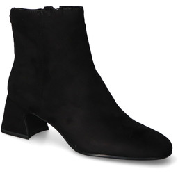 Botki Tamaris 1-25314-45/001 Czarne zamsz