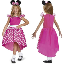 Kostium dziecięcy Minnie Mouse czerwony, oficjalna licencja Disguise,