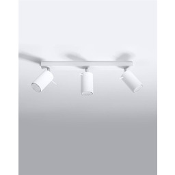 SOLLUX LIGHTING Lampa sufitowa RING 3L SL.0089 biały