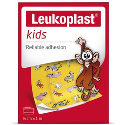Leukoplast Kids Plaster z opatrunkiem 6cmx1m, 1 szt.