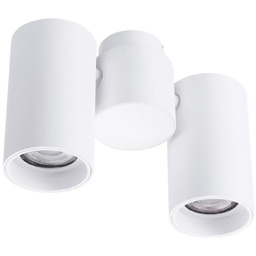Lampa sufitowa metalowa biała 2-punktowa AZ4213 z serii