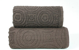 EMMA 2 BRĄZOWY ręcznik bawełniany GRENO 70 x