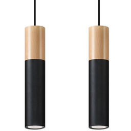 Sollux Hygge LAMPA wisząca SL.0633 metalowa OPRAWA tuby