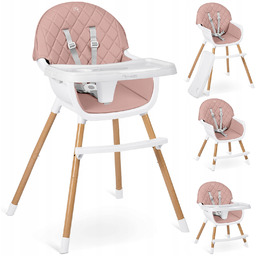 Krzesełko Do Karmienia Nukido Lilo Różowe