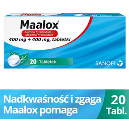 Maalox Lek na zgagę i niestrawność w postaci