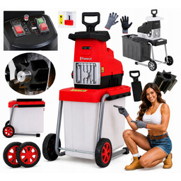 Rozdrabniacz Elektryczny Do Gałęzi Frezowy Rębak 3800W 44mm