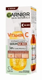 GARNIER Skin Naturals Rozświetlające Serum na noc 10%