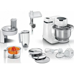 Robot kuchenny Bosch Mum S2EW40 biało-srebrny