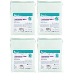 4x Canpol Wielofunkcyjne podkłady higieniczne 90x60 cm, 25szt.