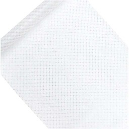 Organza z nadrukiem, biała, 0,48 x 9 m