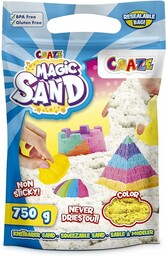 CRAZE MAGIC SAND GELB Refill-Pack Kinetyczny piasek 750