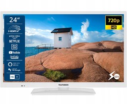 Telefunken Telewizor Smart 12V Do Kampera 24" Hevc