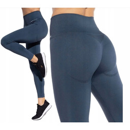 Damskie spodnie legginsy GATTA do biegania fitnessu długie